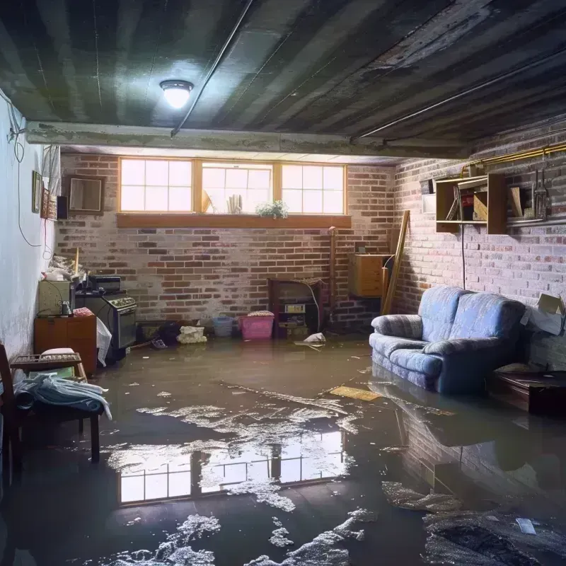 Flooded Basement Cleanup in Guerneville, CA